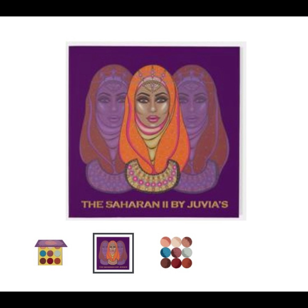 The Saharan II palette by Juvia’s Place
